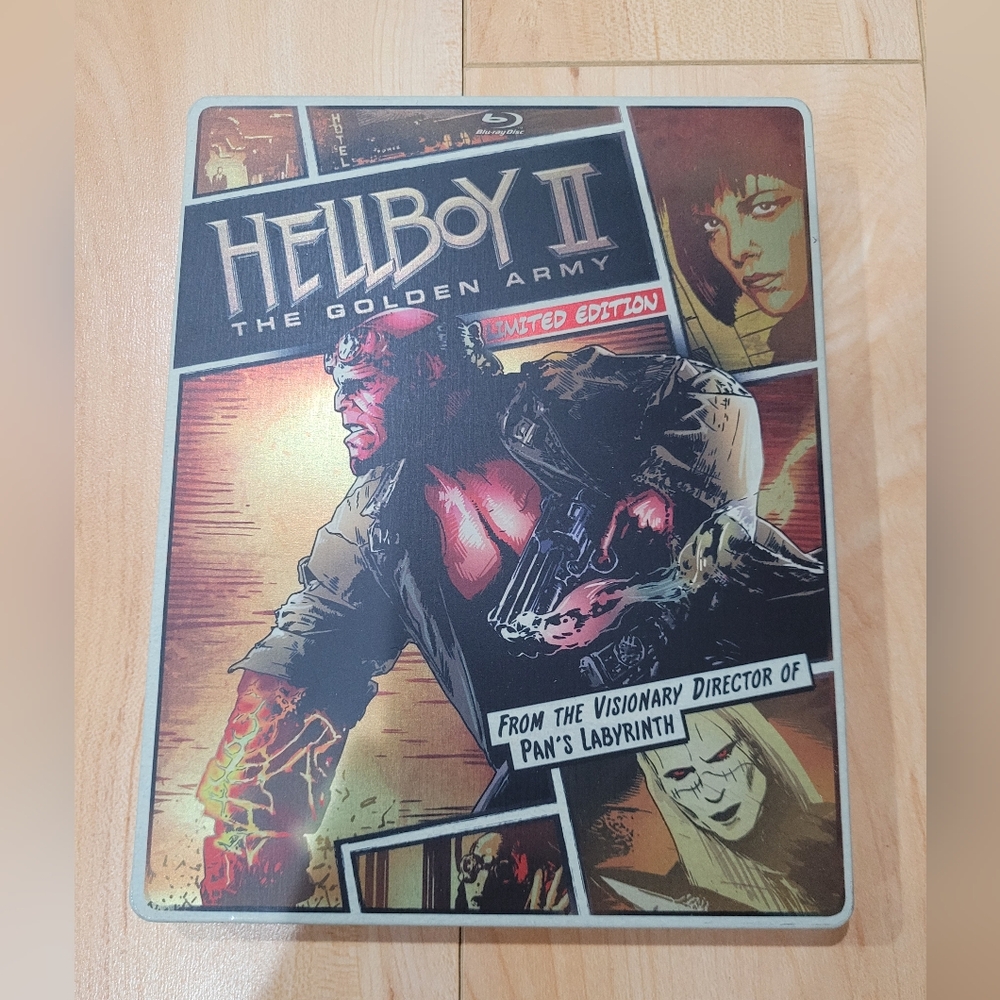 Hellboy II: The Golden Army Limited Edition Blu-ray and Dvd